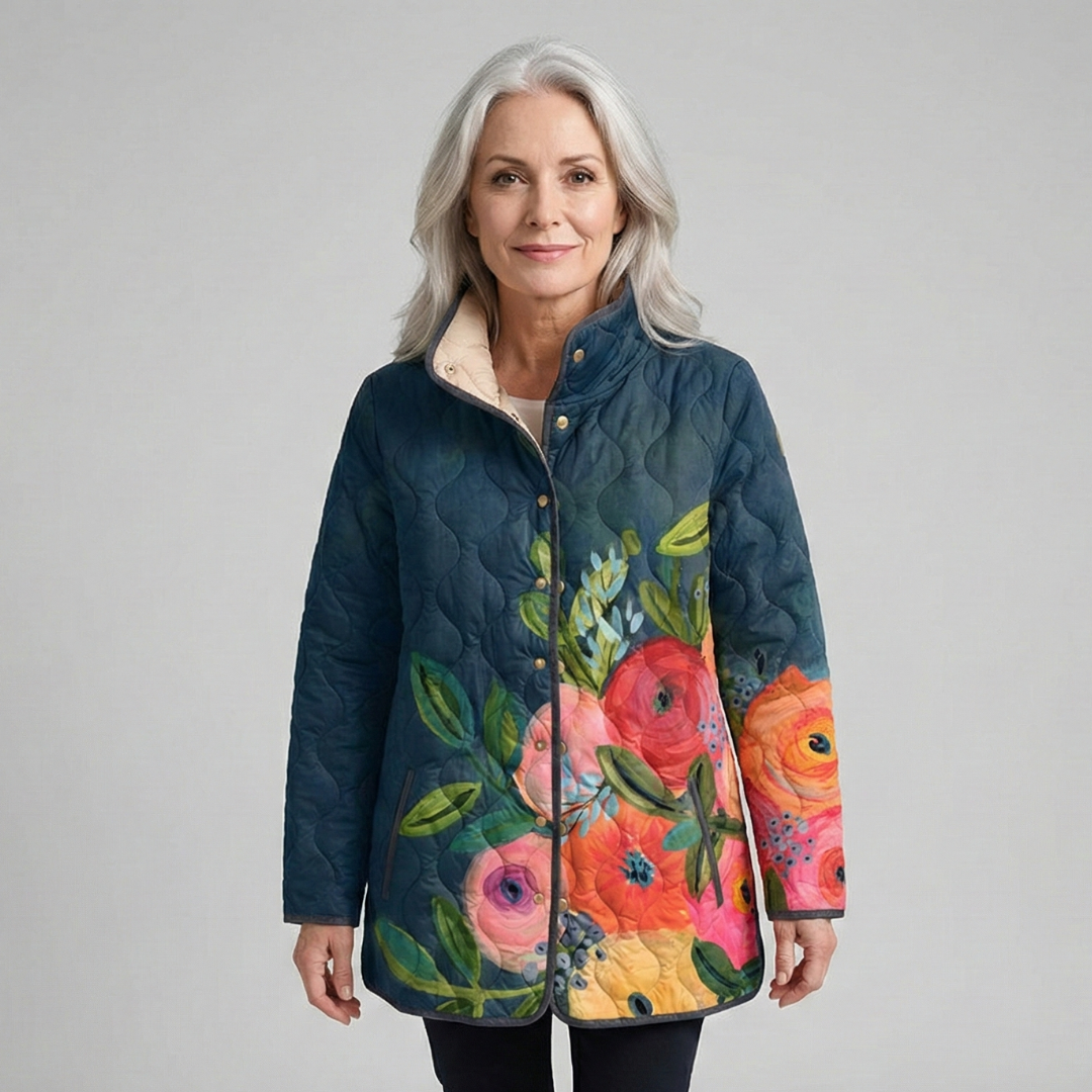 Amaya Jacket in Multi-Pinks