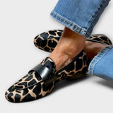 Leonie -  Orthopedic Leopard Moccasin