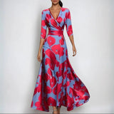 Sanne™ – Comfortable dress with three-quarter sleeves