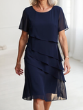 Juliette | Elegant Flowing Dress with Ruffles