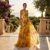 Millie - Elegant Floral Maxi Dress