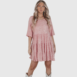 Fianna | Flowing Sequin Maxi Dress