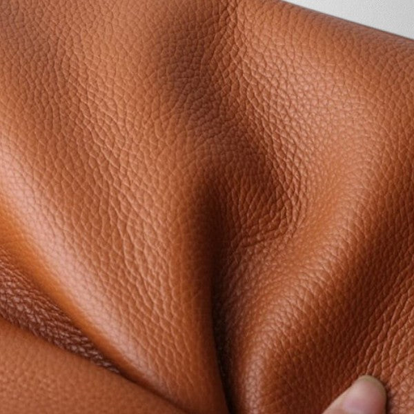 Linda - Solid color simple genuine leather shoulder bag