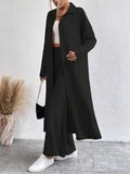 AIMIE™ - Cozy Long Sleeve Top & Wide Leg Trousers Set