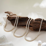 Gold-plated Tennis Necklace