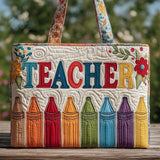 Teacher’s Joy | Handmade Quilted Tote
