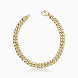 Gold Curb Chain Bracelet