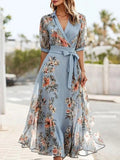 Hannah™ – Summer midi dress with flowers