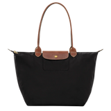 Large Foldable Nylon Bag, Black