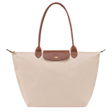 Large Foldable Nylon Bag, Paper White