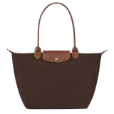 Large Foldable Nylon Bag, Ebony