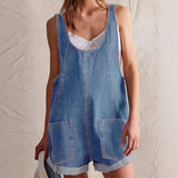PETRA™ - Casual Overall Sleeveless Romper