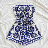 MAGNOLIA™ - Chic Summer Tube Top Short Jumpsuit