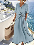 Moria™ – Elegant dress with a flattering waist and festive chic