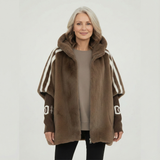 Brielle - Hooded Faux Fur Jacket