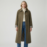 Eleanor – Classic Longline Trench Coat