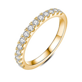 Gold-plated Eternity Ring