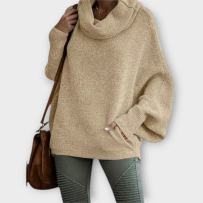 Ulrike - Elegant Women's Jumper in Tortoiseshell