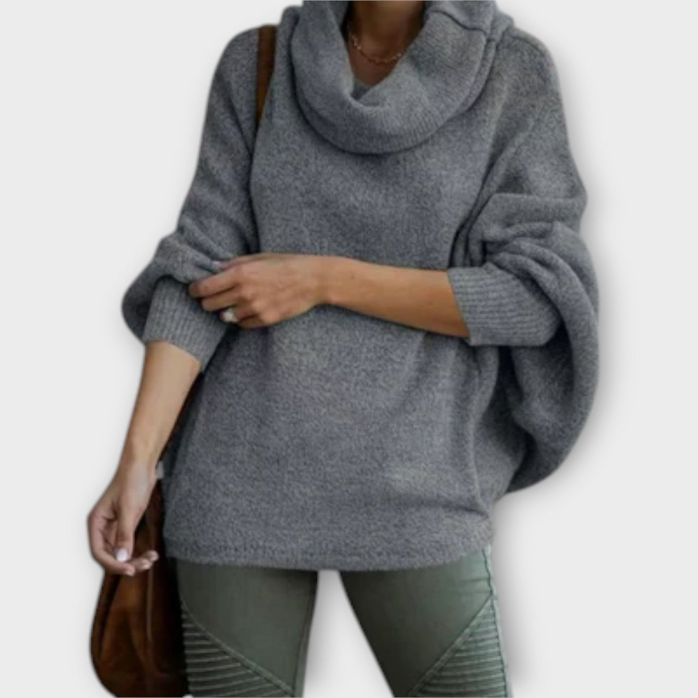 Ulrike - Elegant Women's Jumper in Tortoiseshell