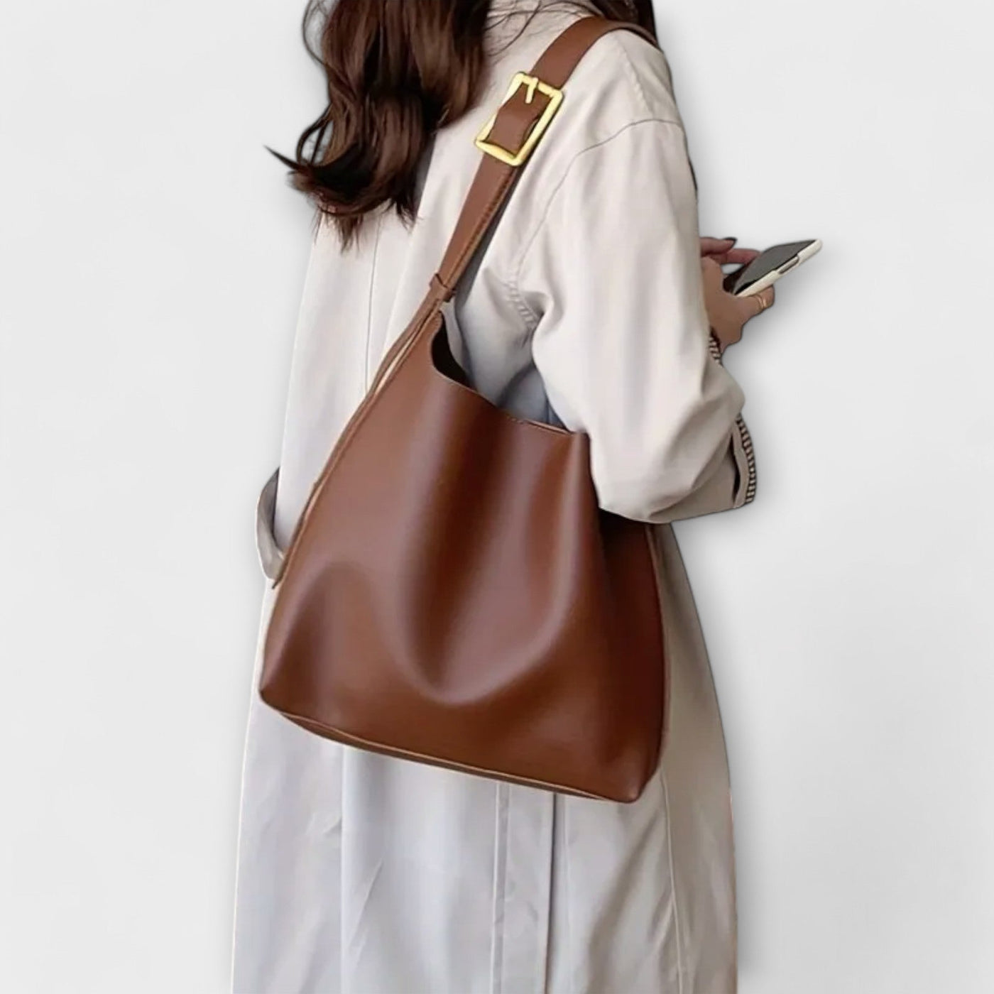Anne – Elegant Leather Shoulder Bag