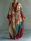 Skylar™ | Elegant Batwing Print Dress
