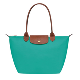Large Foldable Nylon Bag, Turquoise