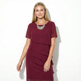 Aria - Timeless Chiffon Layered Dress