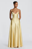 Asterin Maxi Dress - Lemon