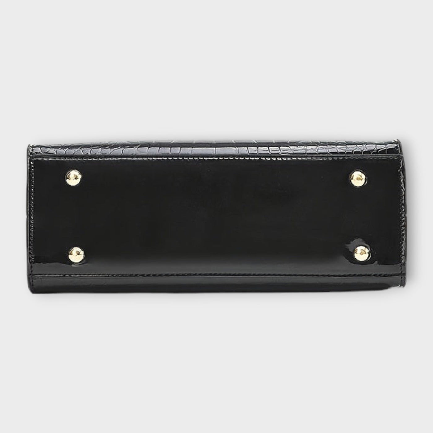 Diana -  Shiny Crocodile Skin Pattern Handbag