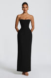Manon Maxi Dress - Black