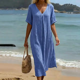 Carolina – Loose-fitting long dress