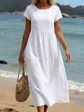 Gabriela™ – Flowing midi dress with timeless elegance